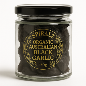 Australian Certified Organic Black garlic Cloves - Premium