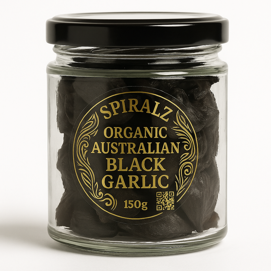 Australian Certified Organic Black garlic Cloves - Premium