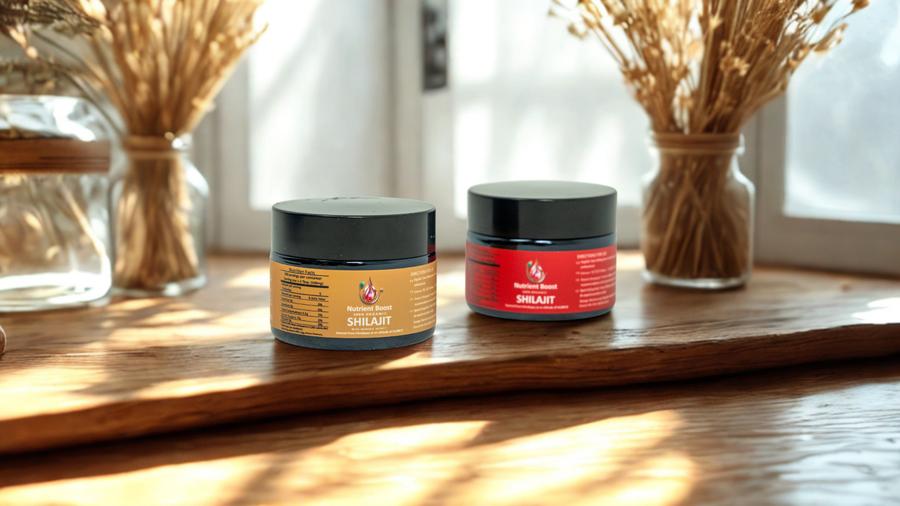 Nutrient Boost Shilajit — Ancient Mineral Complex for Energy, Inflammation & Gut-Immune Health