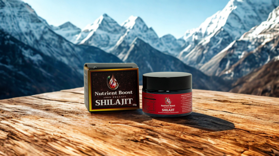 Nutrient Boost Shilajit — Ancient Mineral Complex for Energy, Inflammation & Gut-Immune Health
