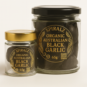 Australian Certified Organic Black garlic Cloves - Premium