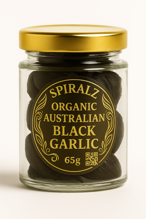 Australian Certified Organic Black garlic Cloves - Premium