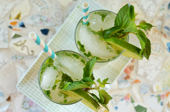 Make Your Own Ginger Mojitos