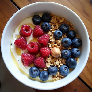 Ginger Syrup With Yoghurt and Musli