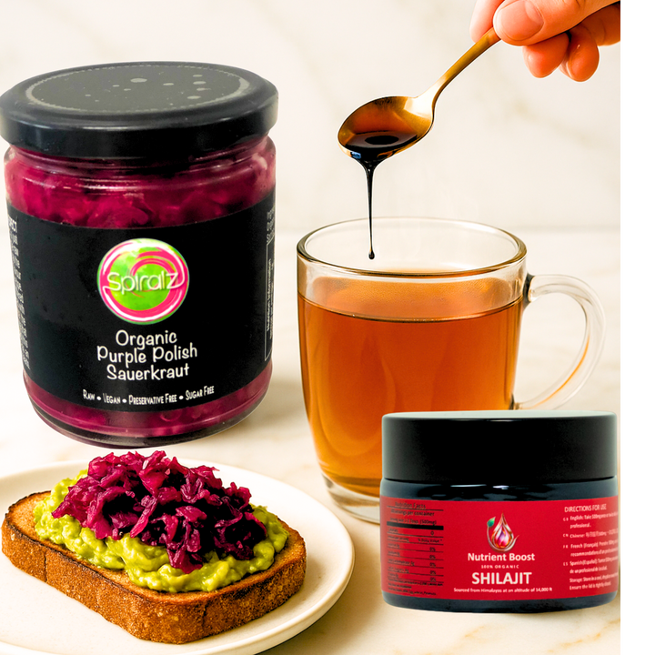 Nutrient Boost Shilajit — Ancient Mineral Complex for Energy, Inflammation & Gut-Immune Health