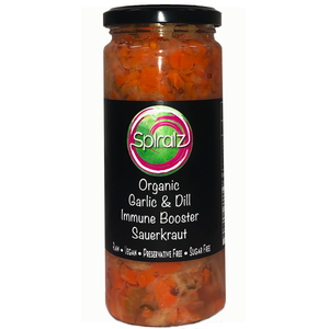 Triple Pack - Spiralz Organic Garlic and Dill Immune Booster Sauerkraut™