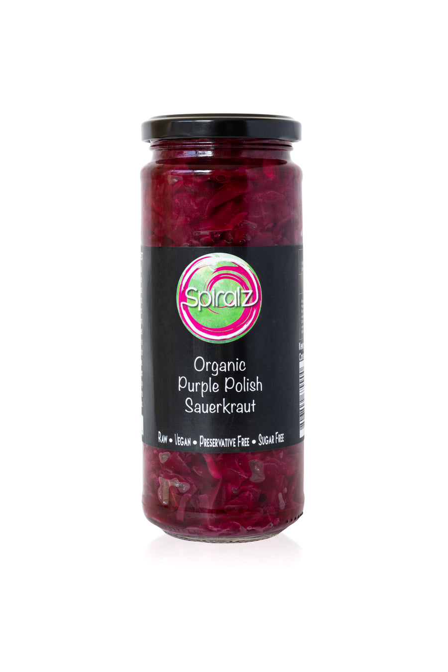 Spiralz Organic Purple Polish Sauerkraut