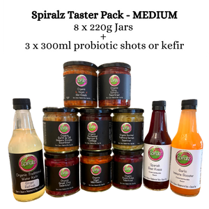 NEW - Spiralz Taster Pack - Small, Medium or Large