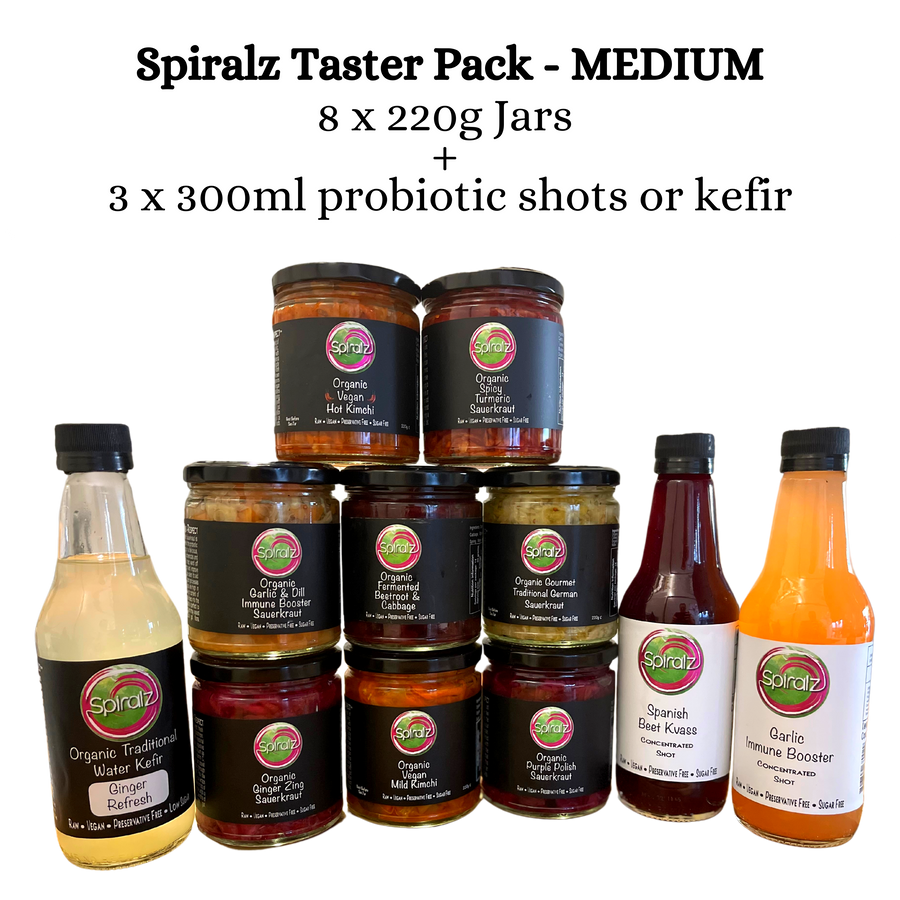 NEW - Spiralz Taster Pack - Small, Medium or Large