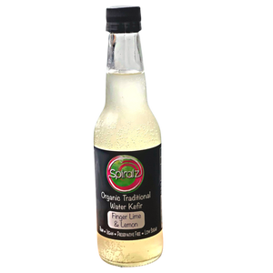 1 x 300ML NEW FINGER LIME AND LEMON WATER KEFIR