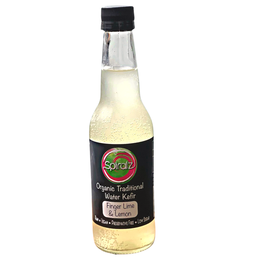 1 x 300ML NEW FINGER LIME AND LEMON WATER KEFIR